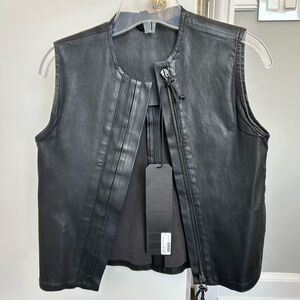 Serie n’umerica leather vest size 40 it